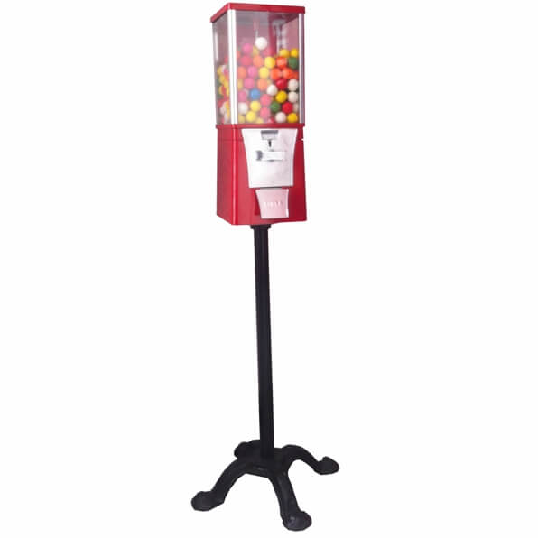 MAQUINA DESPACHADORA CHICLES PEDESTAL 1 CONTENEDOR – Marketing Vending