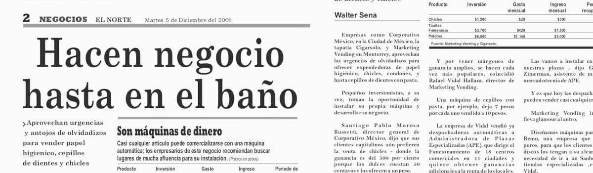 Periódico El Norte 2007