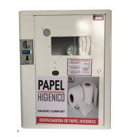 VENDEDORA DE PAPEL HIGIENICO DIGITAL (MONEDERO MULTIMONEDAS $1, $2, $5, $10)